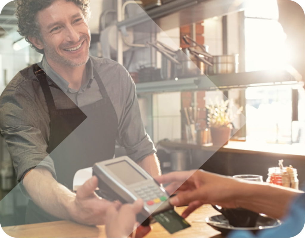 La solución Shop-UP permite a los clientes realizar pagos con tarjeta de forma rápida y sencilla.